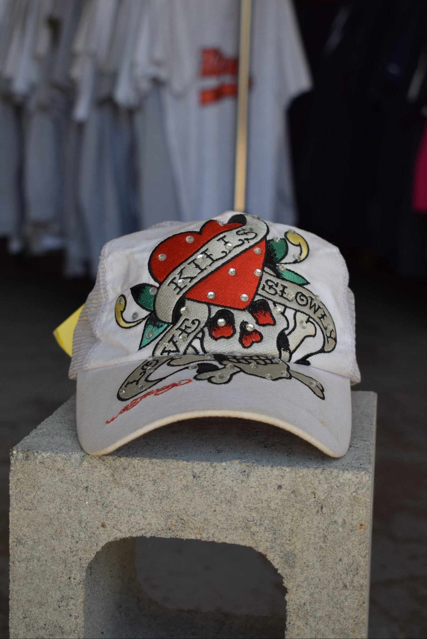 *Deadstock* Vintage Ed Hardy Embroidered Hat - Retrospective Store