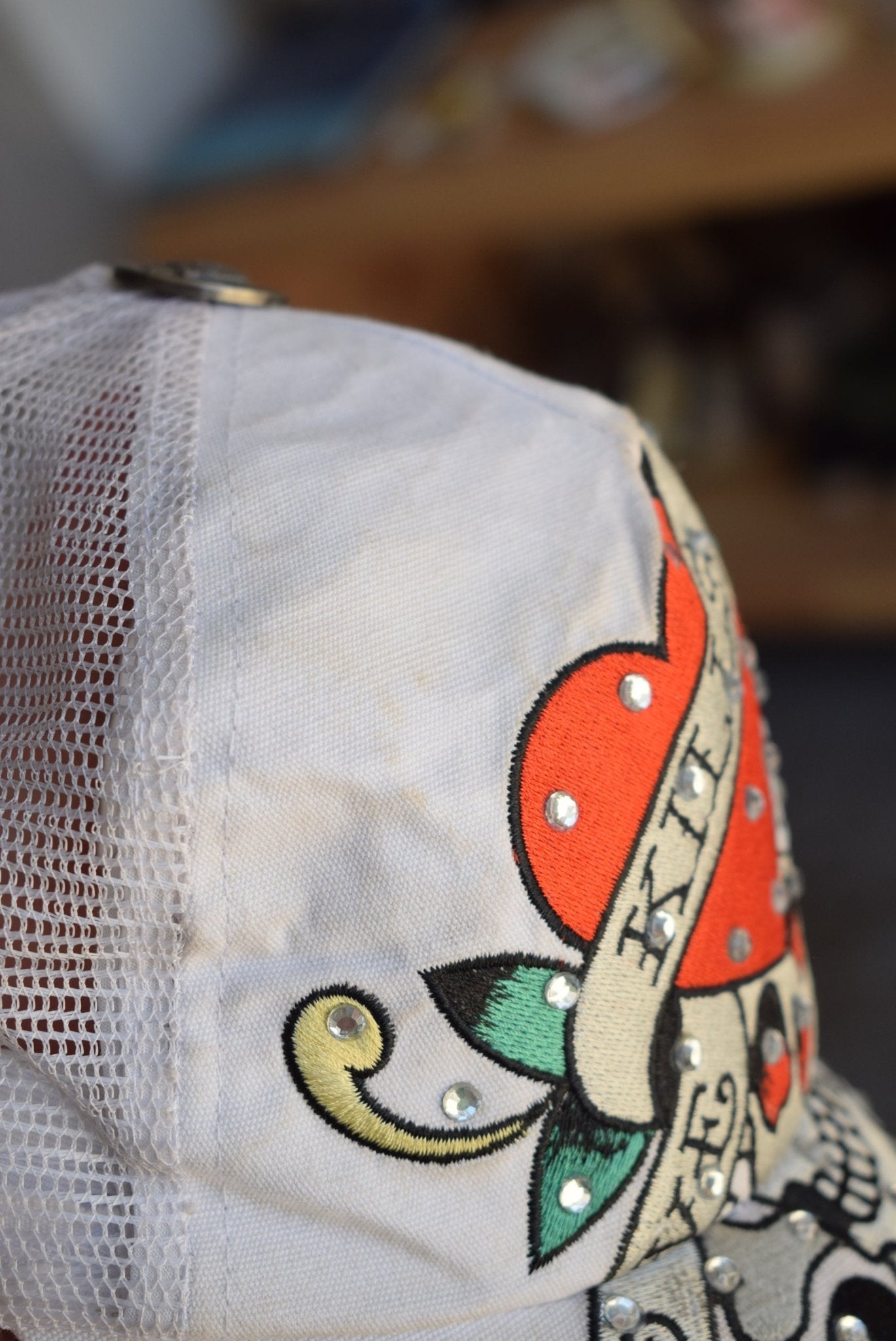 *Deadstock* Vintage Ed Hardy Embroidered Hat - Retrospective Store