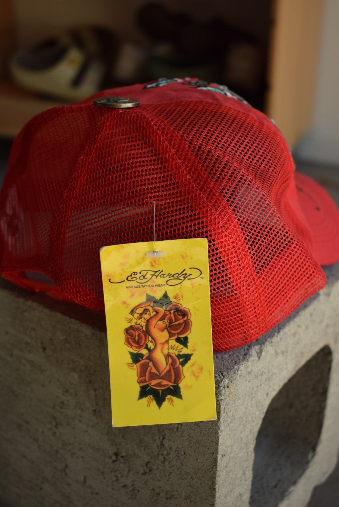 *Deadstock* Vintage Ed Hardy Embroidered Hat - Retrospective Store