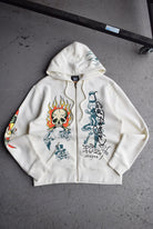 *Deadstock* Vintage Ed Hardy Graphic Full - Zip Hoodie (M/L) - Retrospective Store