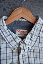 *Deadstock* Vintage Wrangler Cropped Button Up (XXL) - Retrospective Store