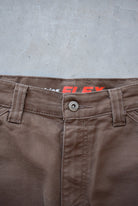 Dickies Brown Carpenter Shorts — 2000s (34) - Retrospective Store