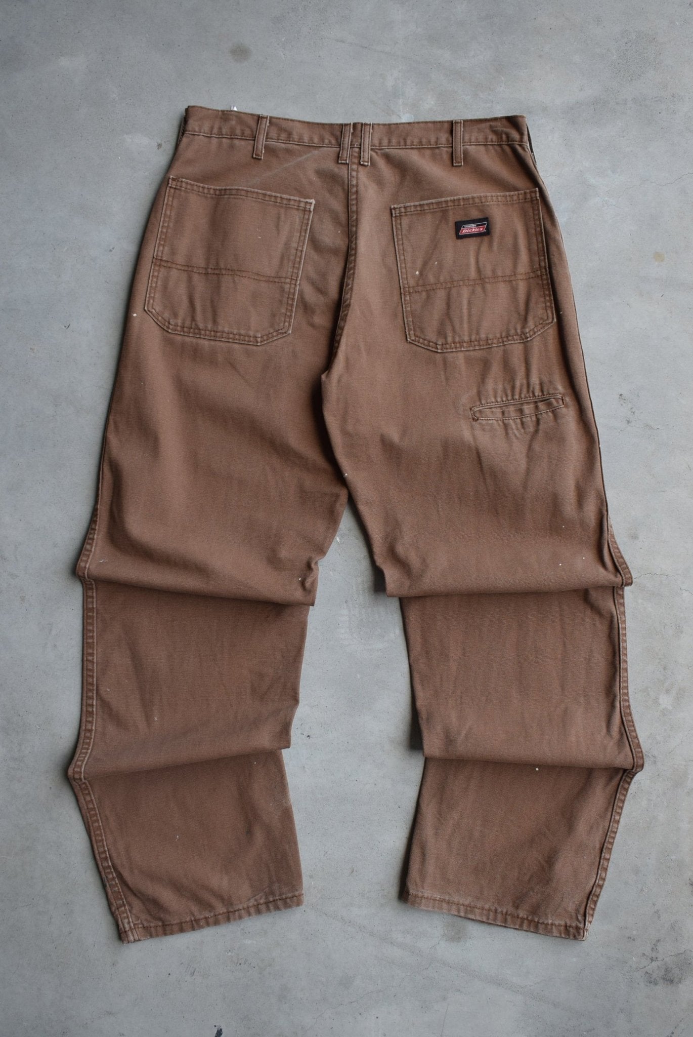 Dickies Brown Workwear Pants — 2000s (32) - Retrospective Store