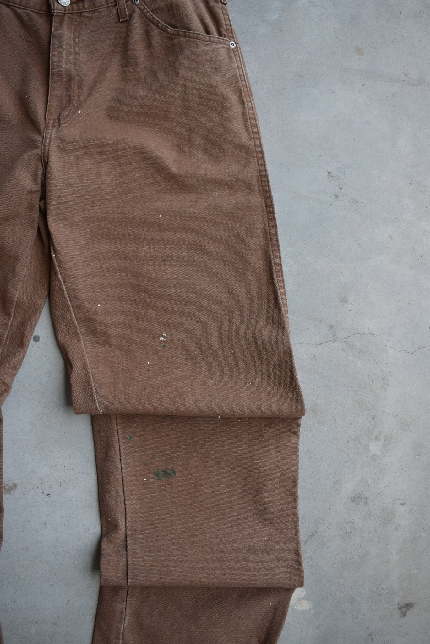 Dickies Brown Workwear Pants — 2000s (32) - Retrospective Store