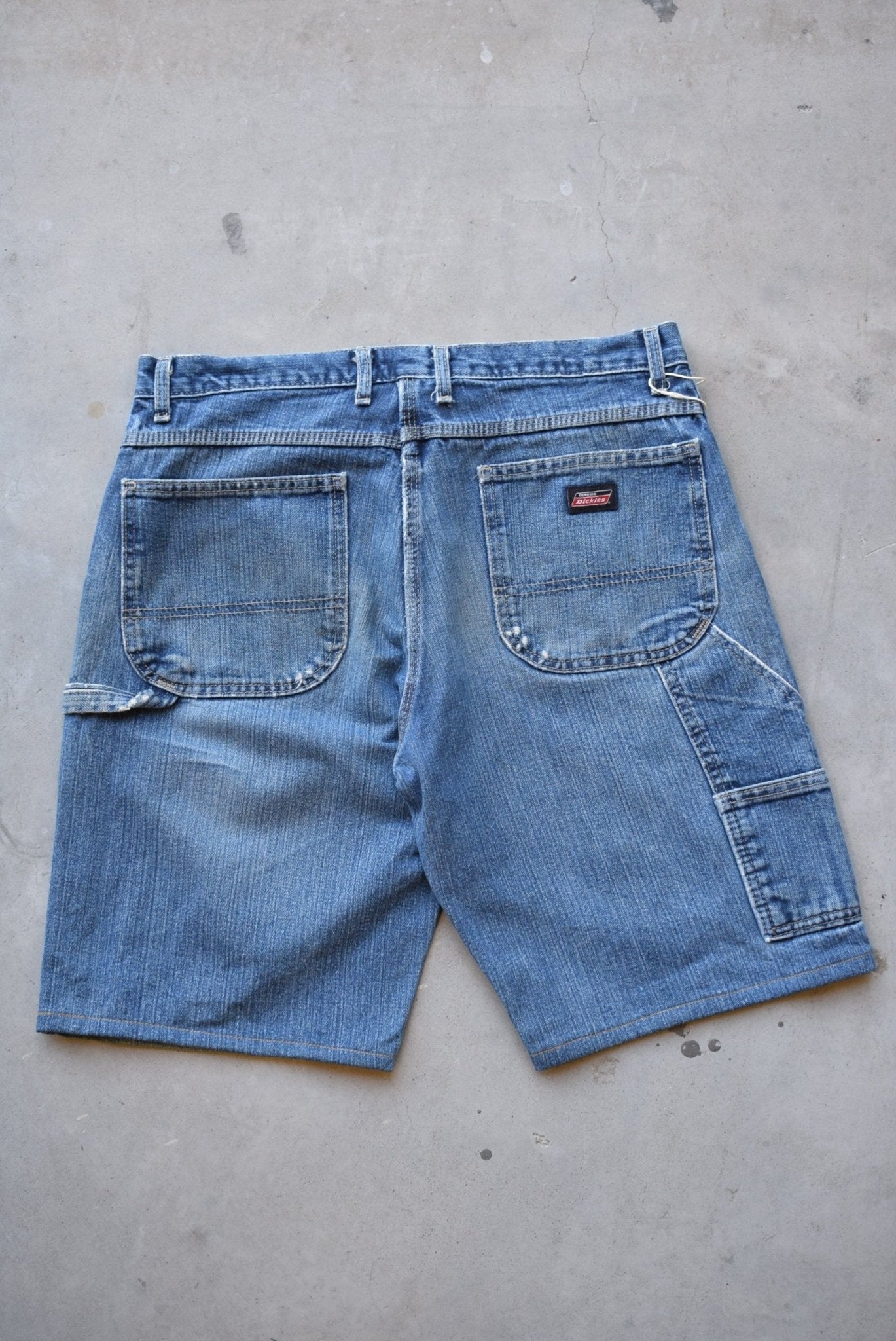 Dickies Denim Carpenter Shorts — 2000s (34) - Retrospective Store