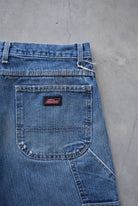 Dickies Denim Carpenter Shorts — 2000s (34) - Retrospective Store