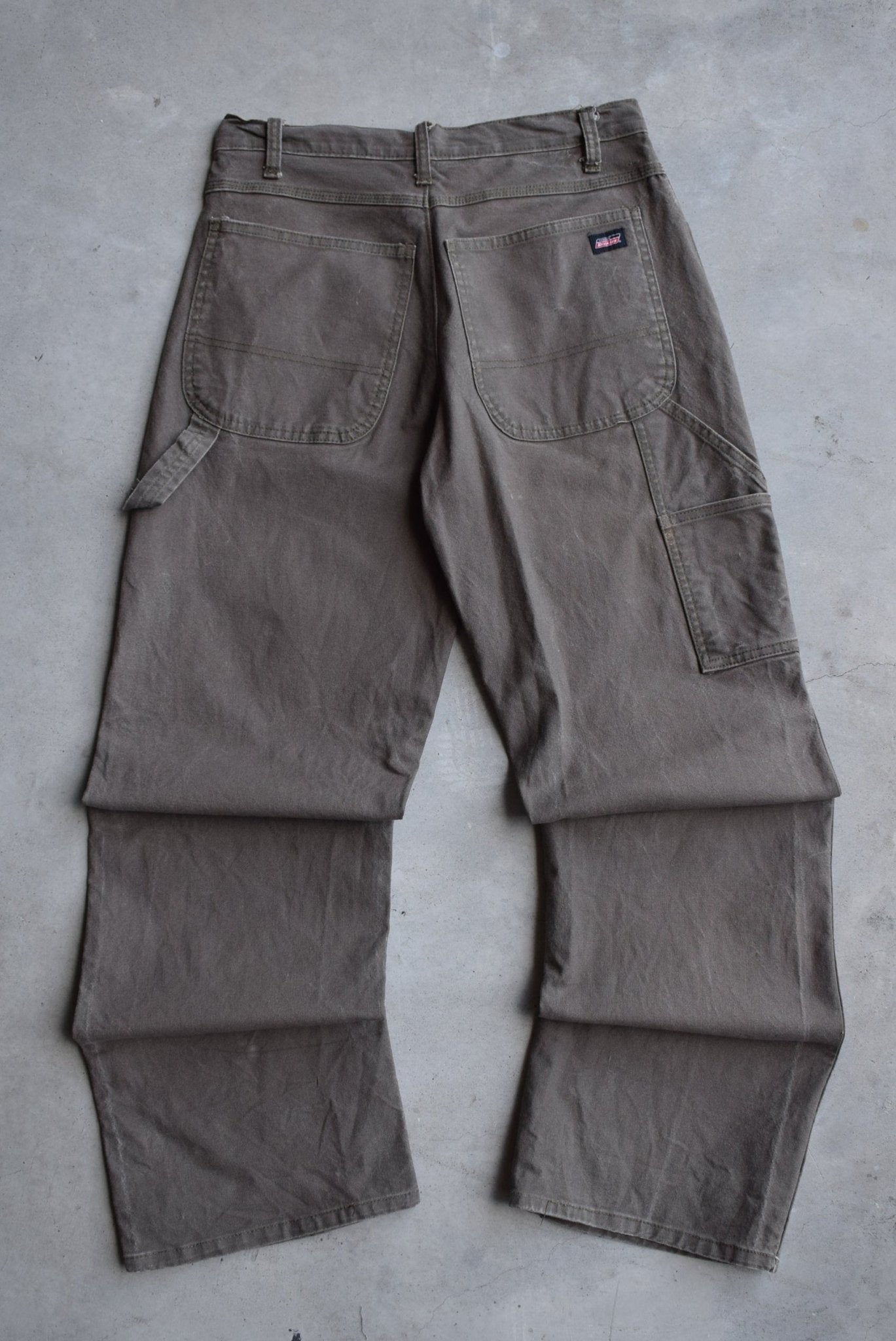 Dickies Faded-Green Carpenter Pants — 2000s (29) - Retrospective Store