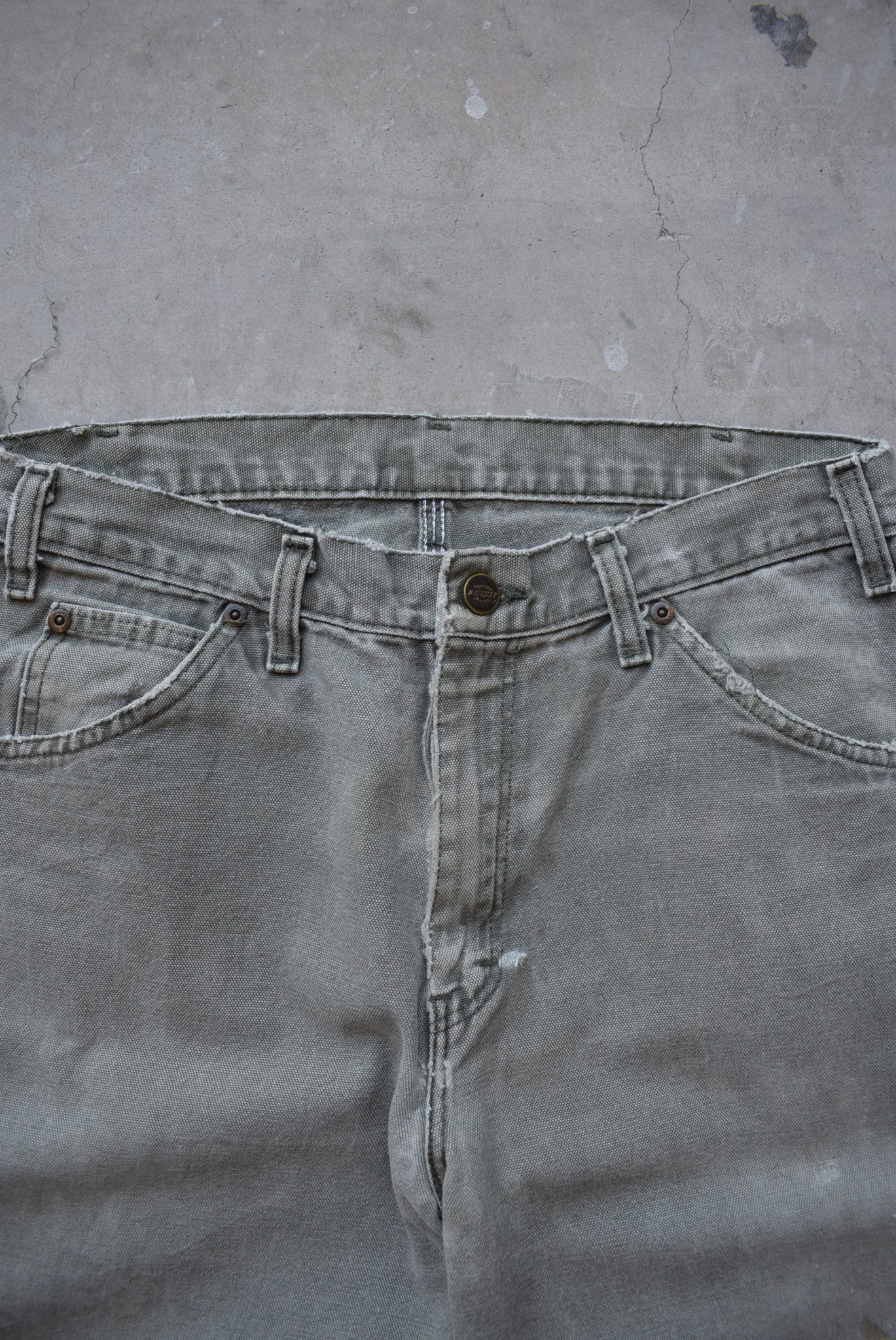 Dickies Green Carpenter Pants — 2000s (32) - Retrospective Store
