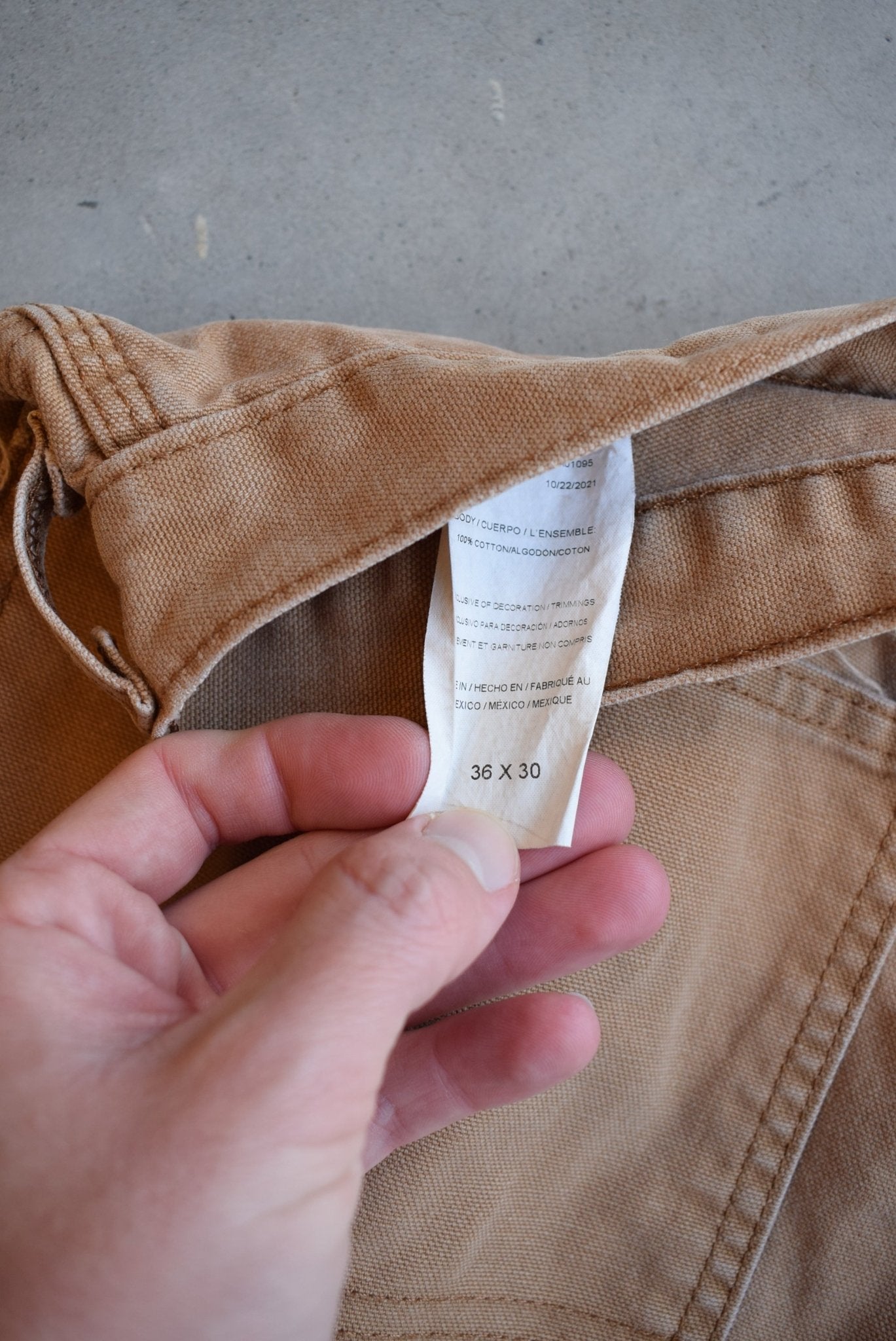Dickies Tan Carpenter Pants — 2000s (36) - Retrospective Store