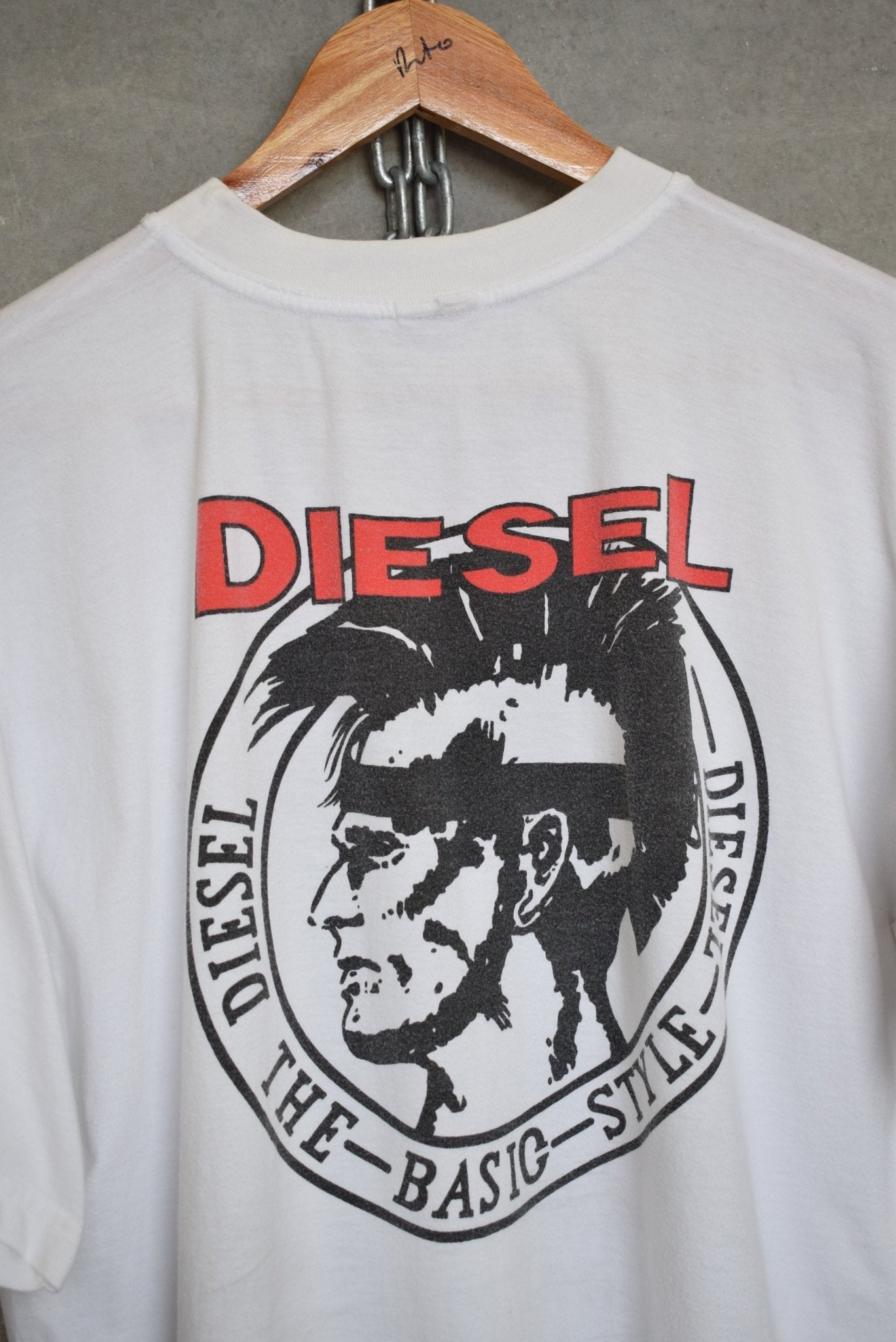 Diesel Graphic Tee — 1990s (M) - Retrospective Store