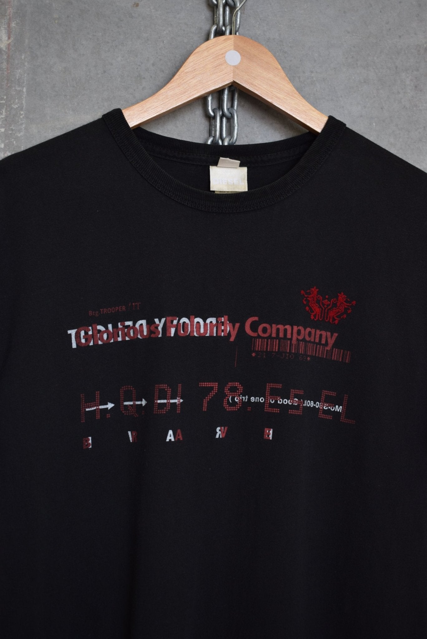 Diesel Graphic Tee — 2000s (M) - Retrospective Store