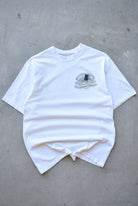 Diesel Industries White Graphic Tee — 1990s (M) - Retrospective Store