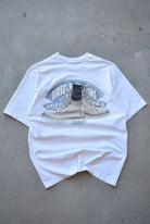 Diesel Industries White Graphic Tee — 1990s (M) - Retrospective Store