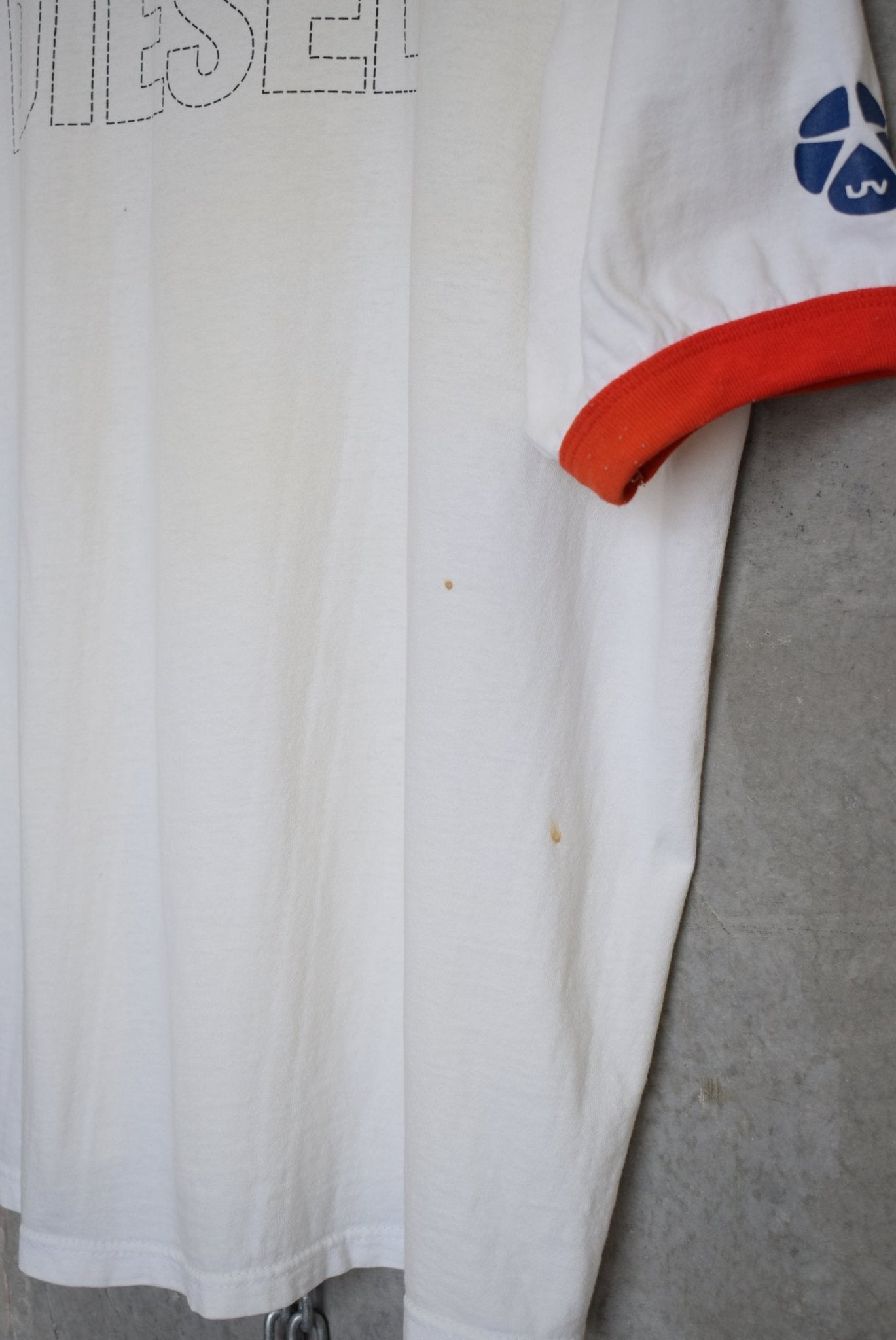 Diesel Spellout Ringer Tee — 1990s (M/L) - Retrospective Store