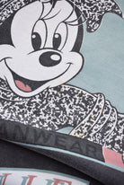 Disney Minnie Mouse White & Black Graphic Crewneck — 1990s (M/L) - Retrospective Store