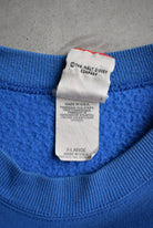 Disney Tommorowland Blue Graphic Crewneck — 1990s (L) - Retrospective Store