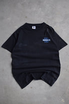 Duke University Blue Devils Black Graphic Tee — 1996 (L) - Retrospective Store