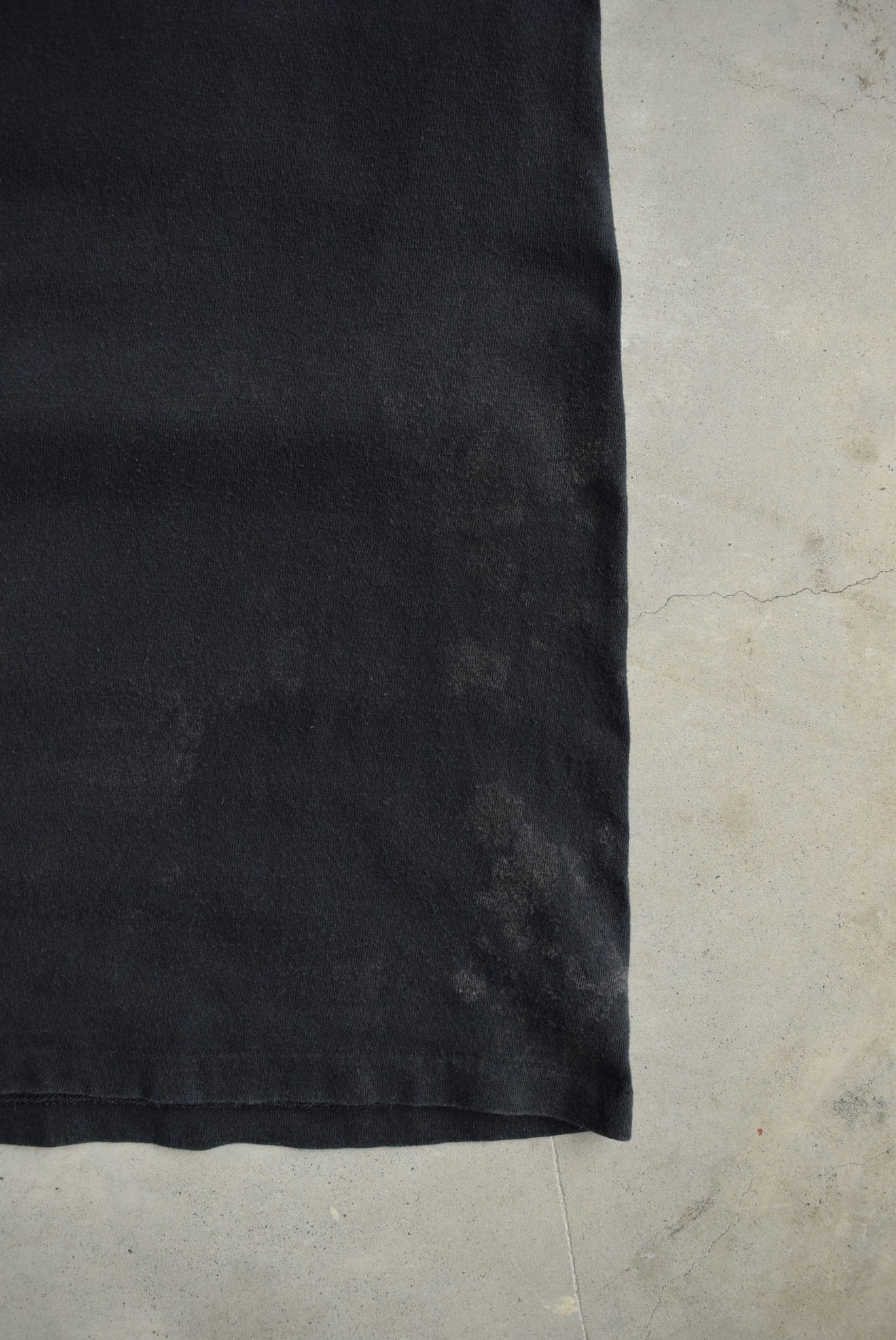 Duke University Blue Devils Black Graphic Tee — 1996 (L) - Retrospective Store