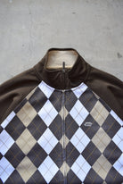 Ecko Brown Plaid Embroidered Logo Jacket — 2000s (XL) - Retrospective Store