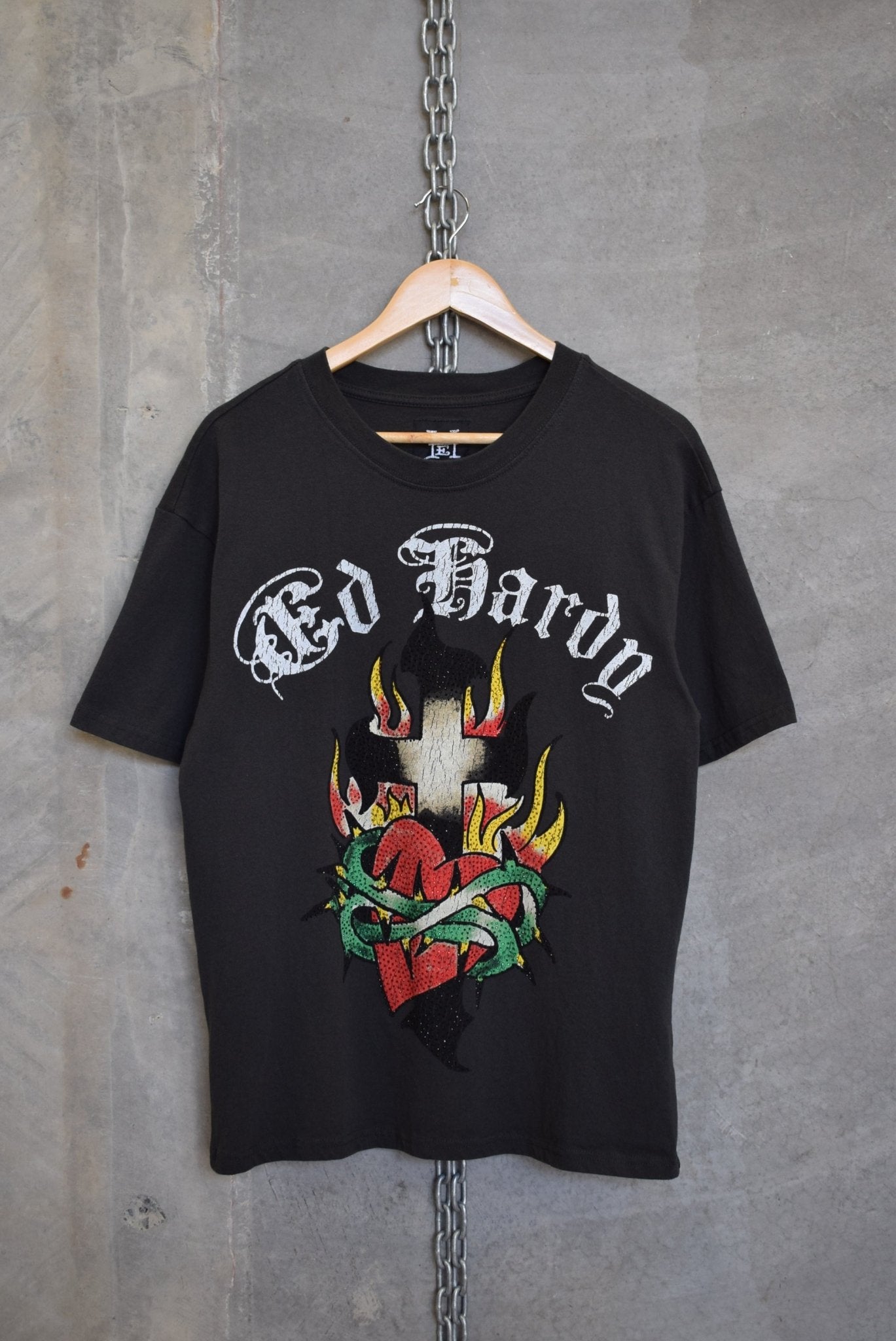 Ed Hardy Graphic Tee — 2000s (M) - Retrospective Store