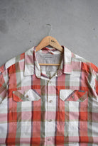 Eddie Bauer Cropped Button Up — 2000s (XL) - Retrospective Store