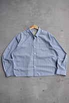 Eddie Bauer Cropped Long Sleeve Button Up — 2000s (XL) - Retrospective Store
