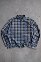 Eddie Bauer Cropped Long Sleeve Button Up — 2000s (XL/XXL) - Retrospective Store