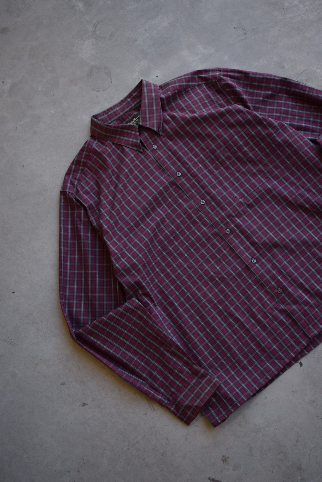 Eddie Bauer Cropped Long Sleeve Button Up — 2000s (XL/XXL) - Retrospective Store
