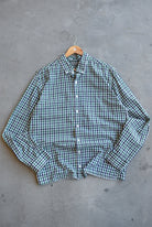 Eddie Bauer Green Cropped Button Up — 2000s (L) - Retrospective Store