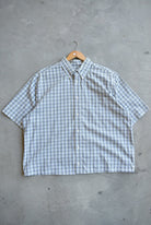 Eddie Bauer White Cropped Button Up — 2000s (XL) - Retrospective Store