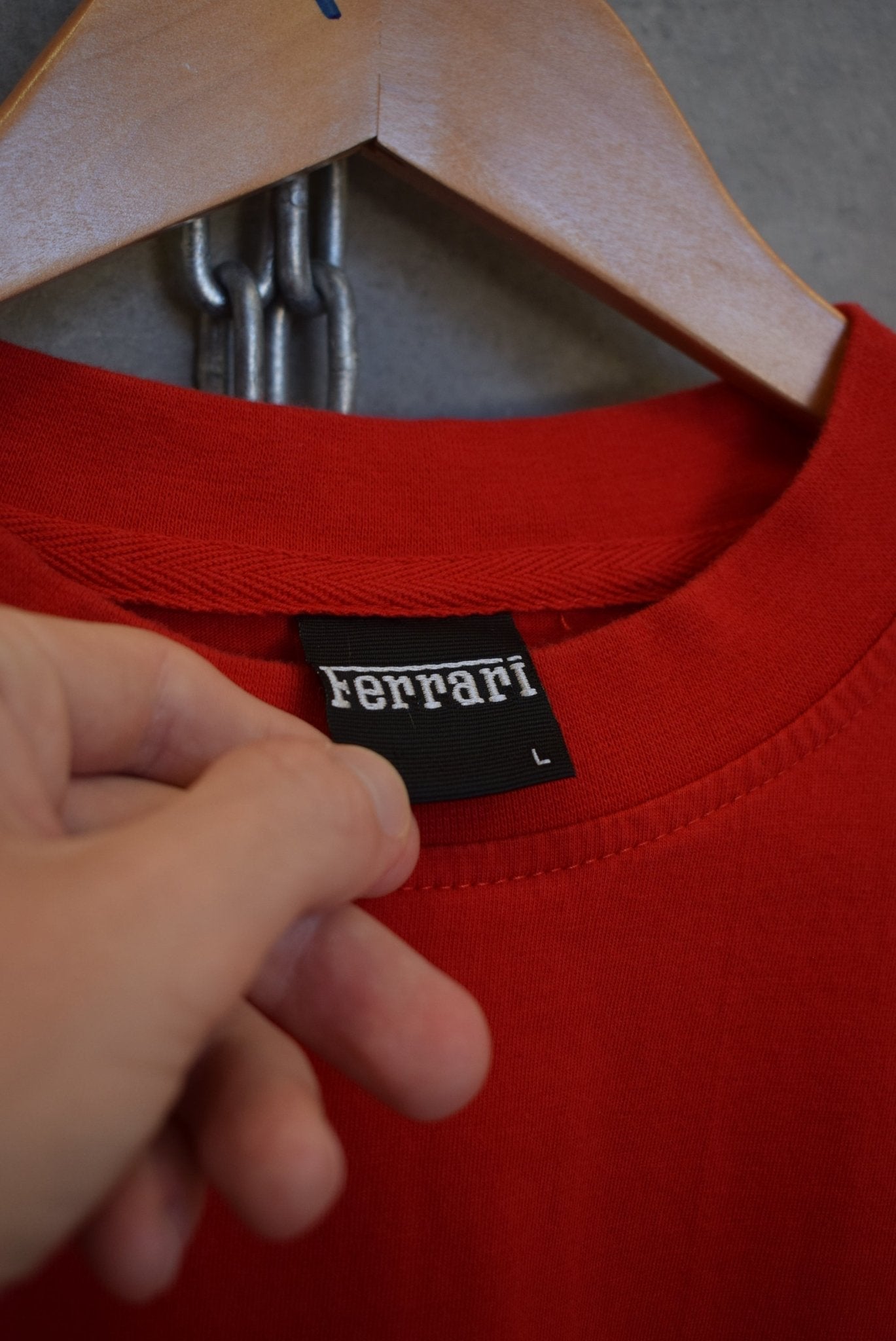 Ferrari Classic Logo Tee — 1999 (L) - Retrospective Store