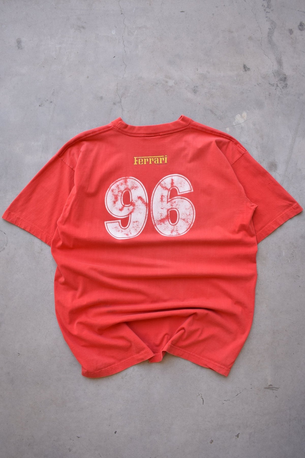 Ferrari Red Graphic Tee — 1996 (L) - Retrospective Store
