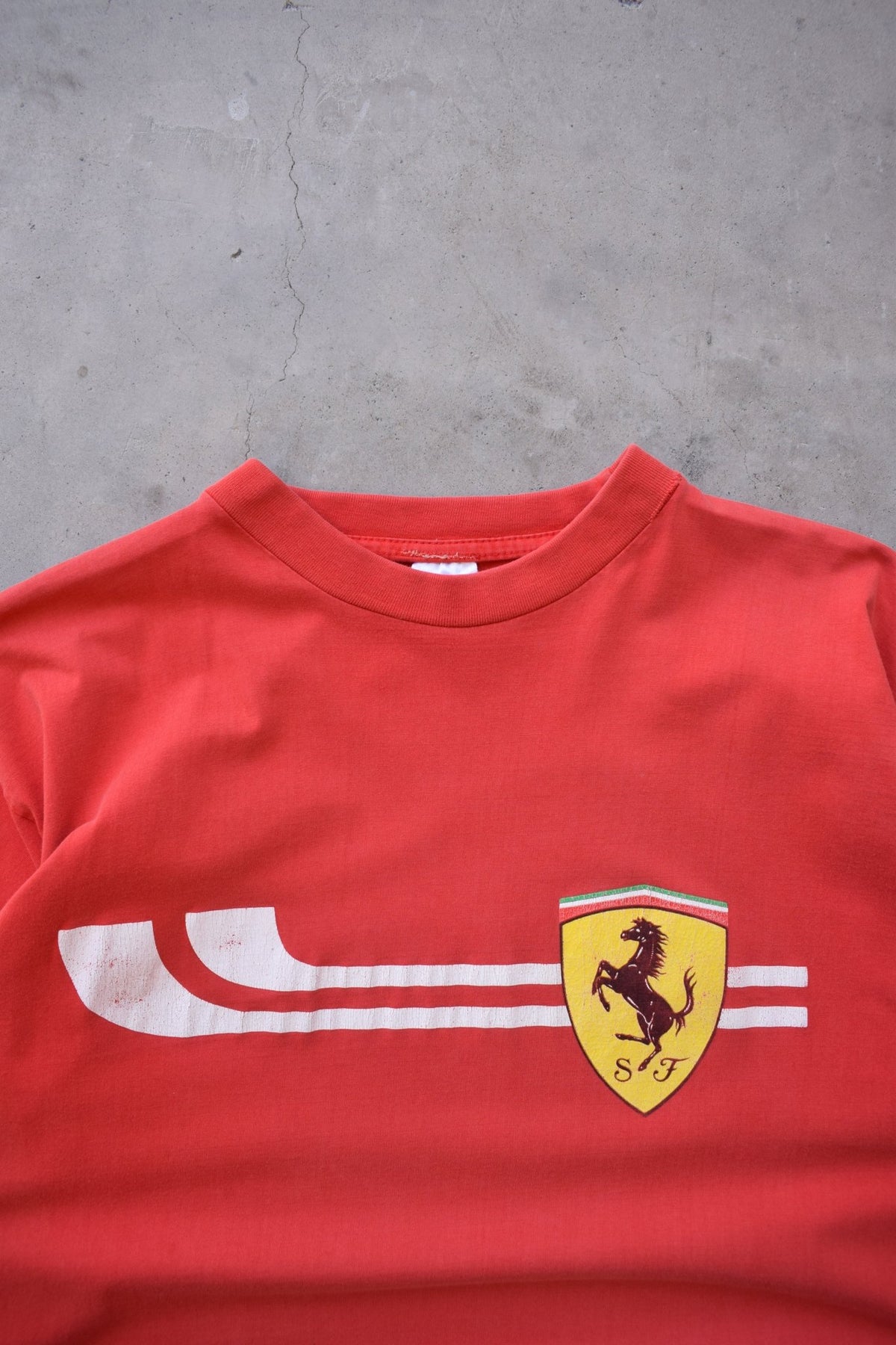 Ferrari Red Graphic Tee — 1996 (L) - Retrospective Store