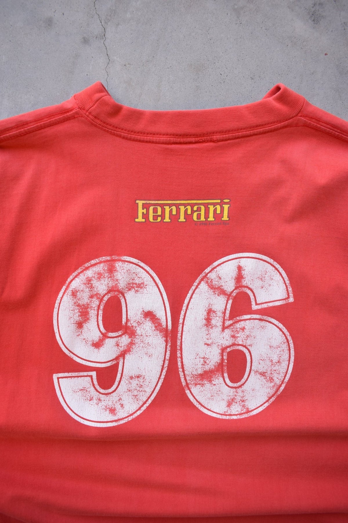 Ferrari Red Graphic Tee — 1996 (L) - Retrospective Store