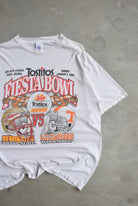 Fiesta Bowl Florida vs. Tennessee Football White Graphic Tee — 1999 (XL) - Retrospective Store