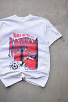 FIFA World Cup Norway White Graphic Tee — 1994 (M) - Retrospective Store