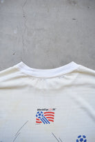 FIFA World Cup USA White Graphic Tee — 1994 (XL/XXL) - Retrospective Store
