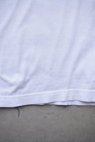 Fila Italia White Graphic Tee — 1990s (L/XL) - Retrospective Store