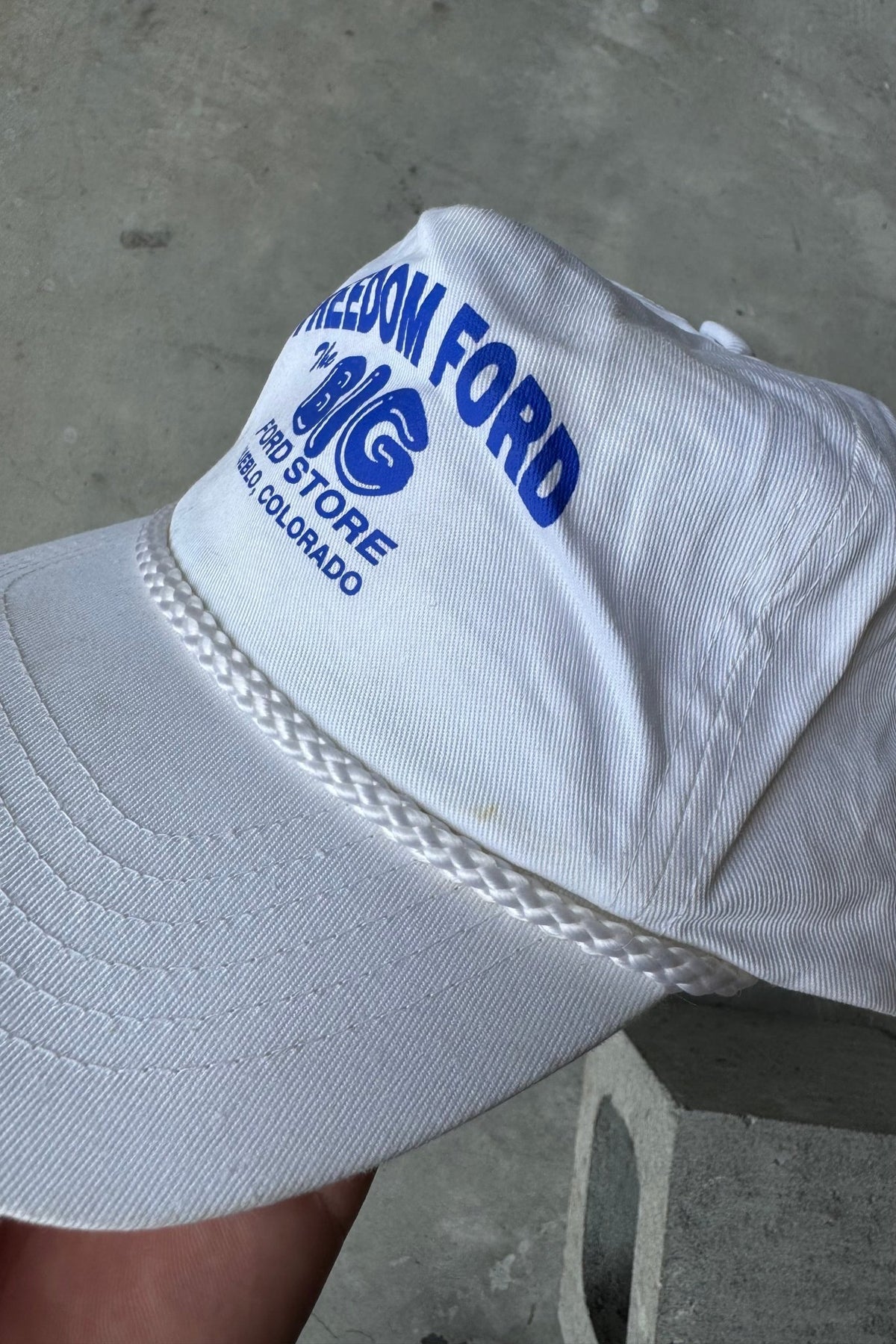 Freedom Ford Store White Hat — 1990s - Retrospective Store