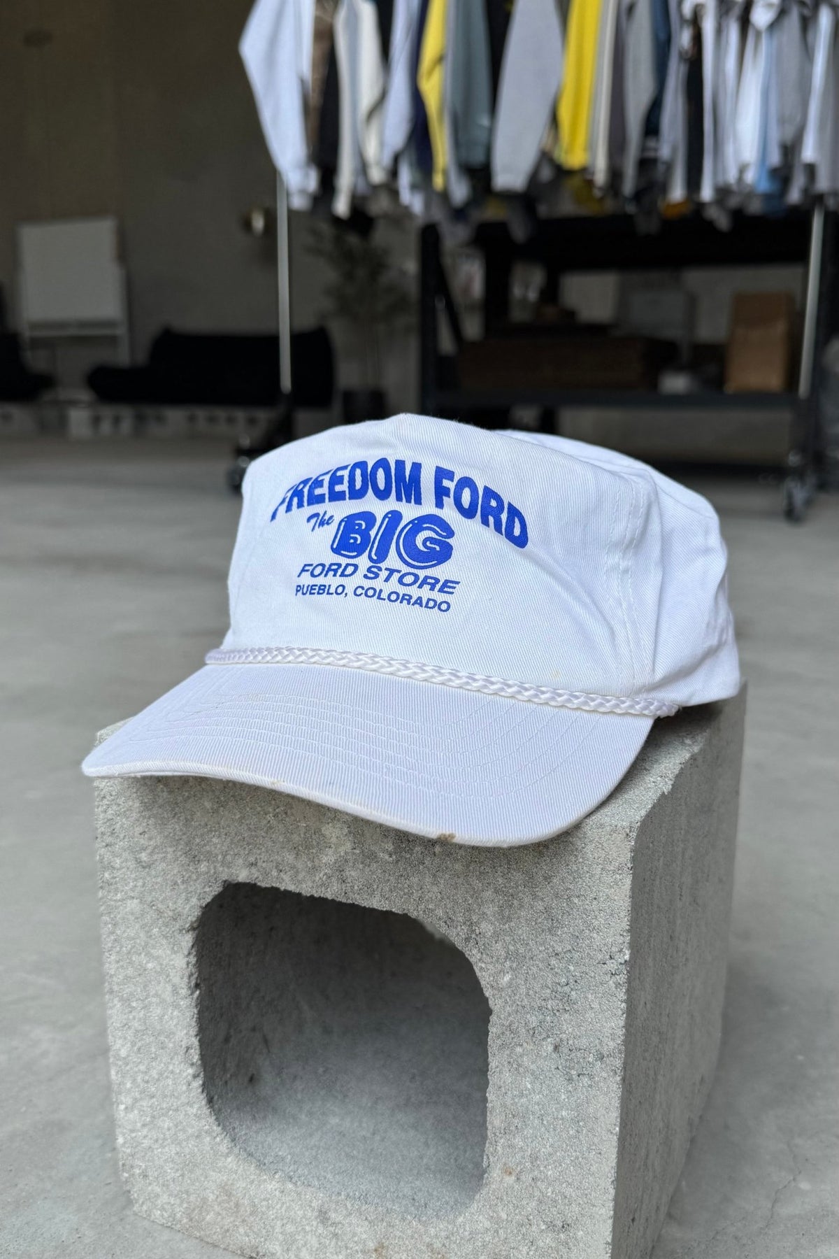 Freedom Ford Store White Hat — 1990s - Retrospective Store
