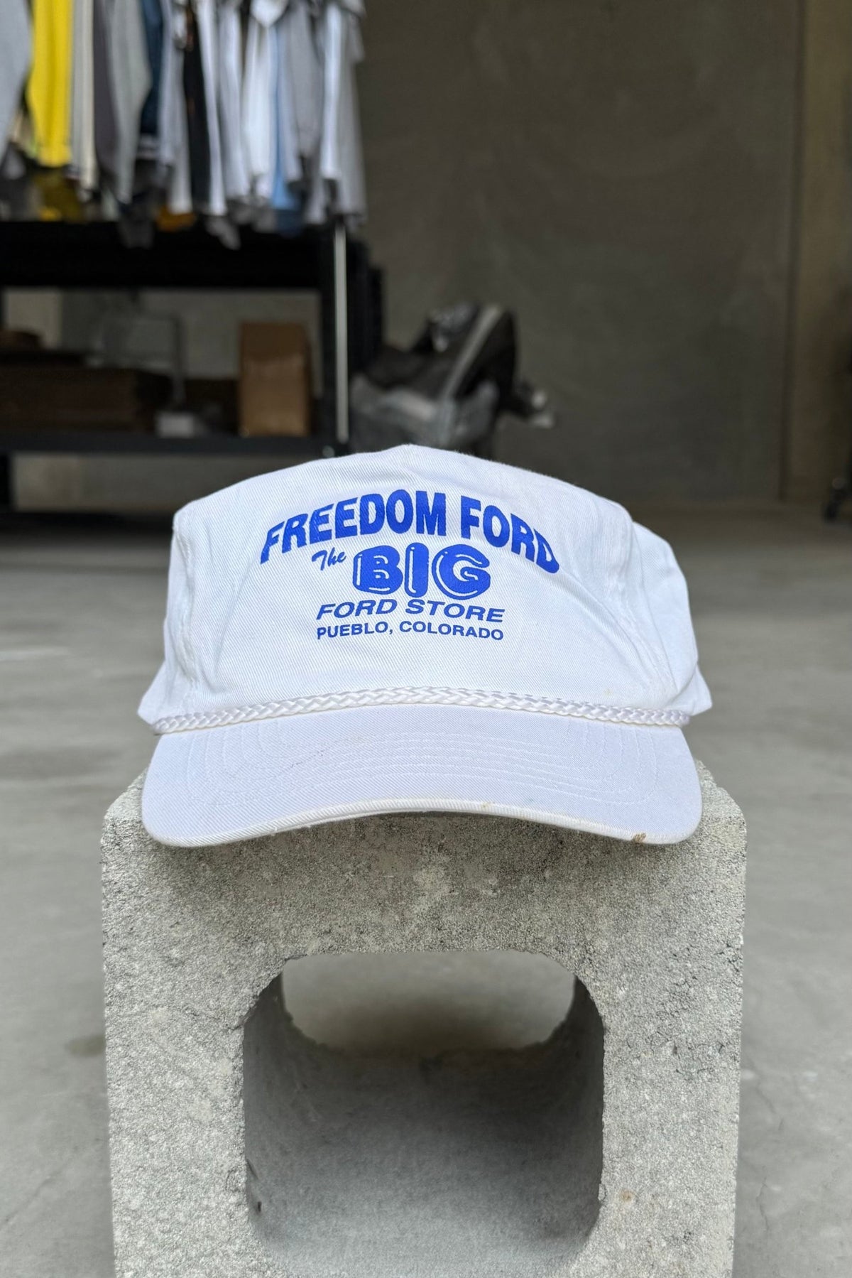 Freedom Ford Store White Hat — 1990s - Retrospective Store