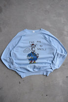 French Comic Graphic Crewneck — 1980s (L) - Retrospective Store