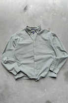 GAP Green Cropped Long Sleeve Button Up — 2000s (M/L) - Retrospective Store
