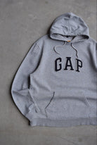 GAP Spellout Embroidered Hoodie — 2000s (L) - Retrospective Store