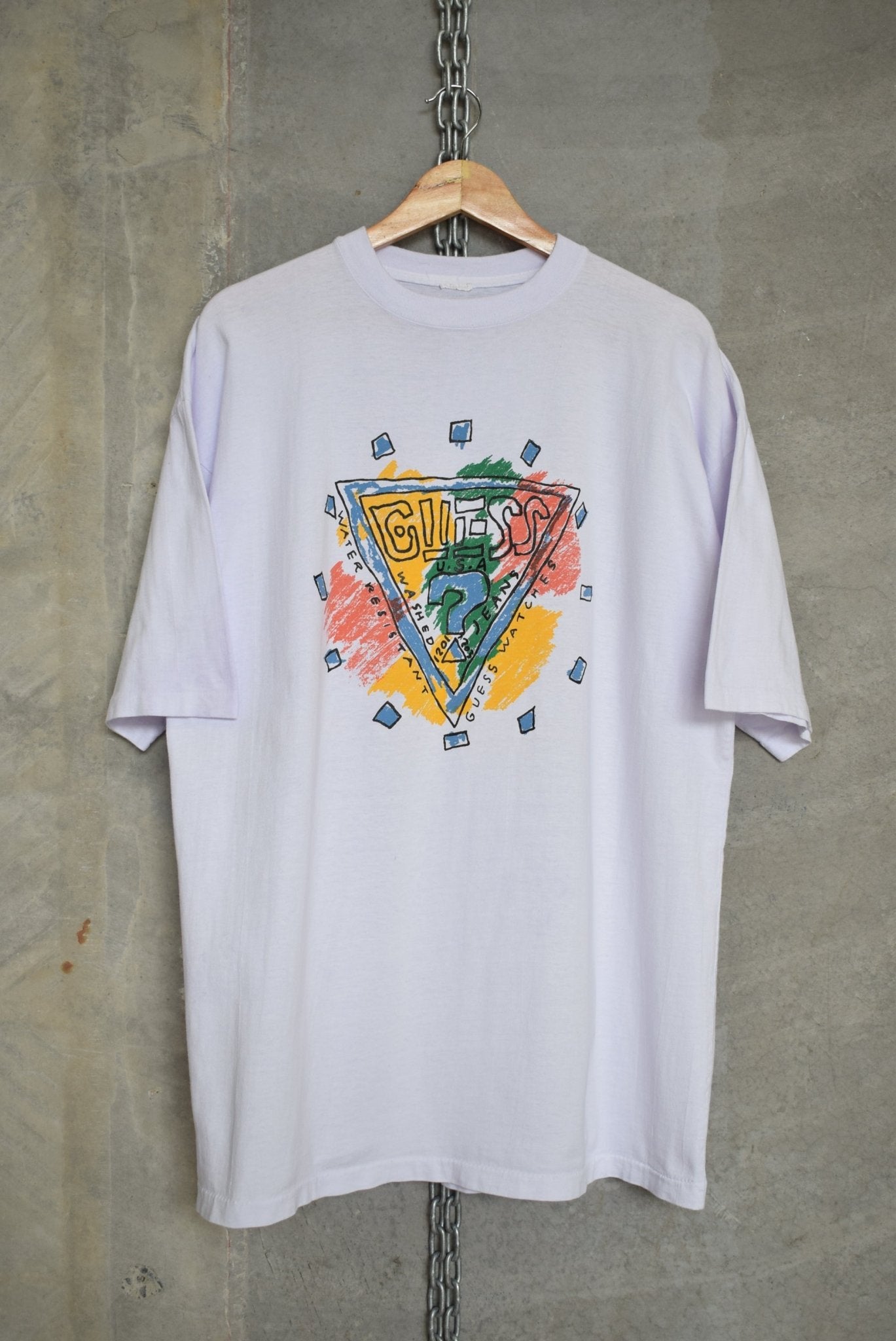 Guess USA Graphic Tee — 1990s (XL) - Retrospective Store