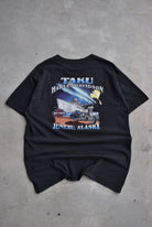 Harley Davidson Motorcycles Black Graphic Tee — 1998 (XL) - Retrospective Store