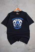 Harley Davidson Motorcycles Black Graphic Tee — 2005 (L) - Retrospective Store