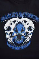 Harley Davidson Motorcycles Black Graphic Tee — 2005 (L) - Retrospective Store