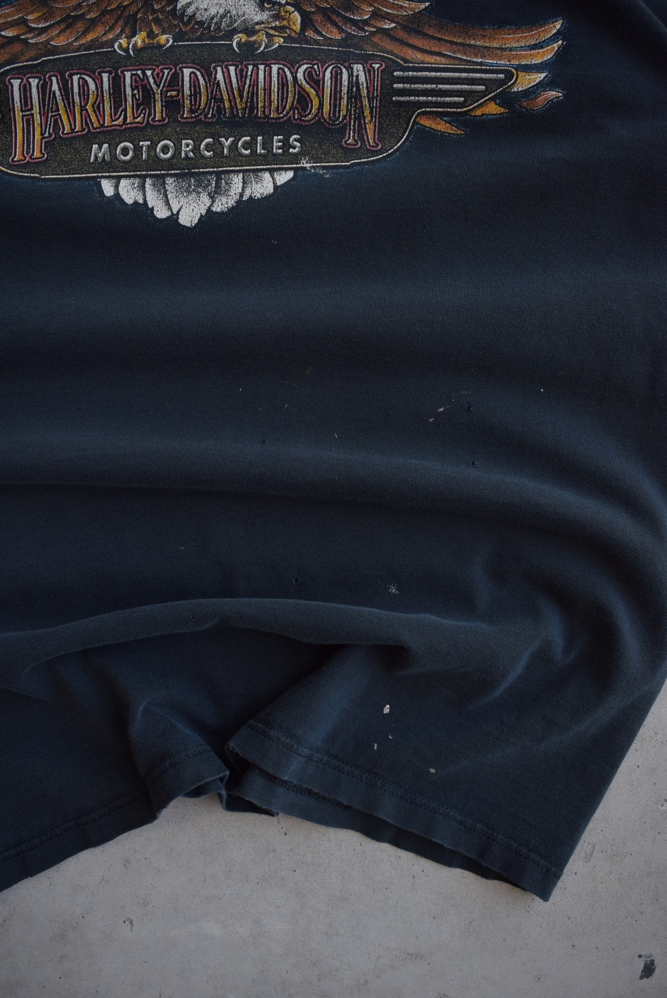 Harley Davidson Motorcycles Tee — 1998 (S/M) - Retrospective Store