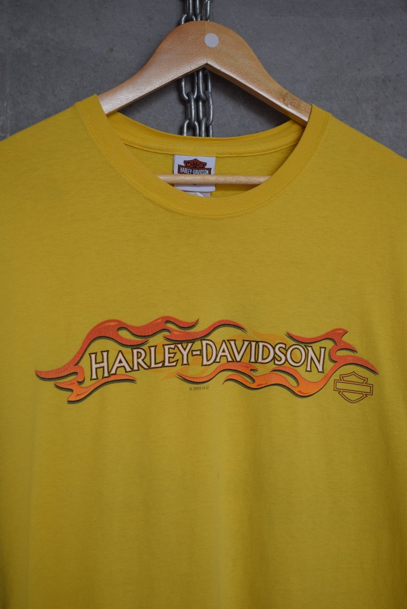 Harley Davidson Motorcycles Tee — 2005 (L) - Retrospective Store
